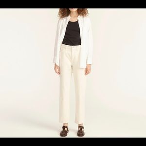 J.Crew | NWT High-rise '90s classic straight carpenter jean | Natural